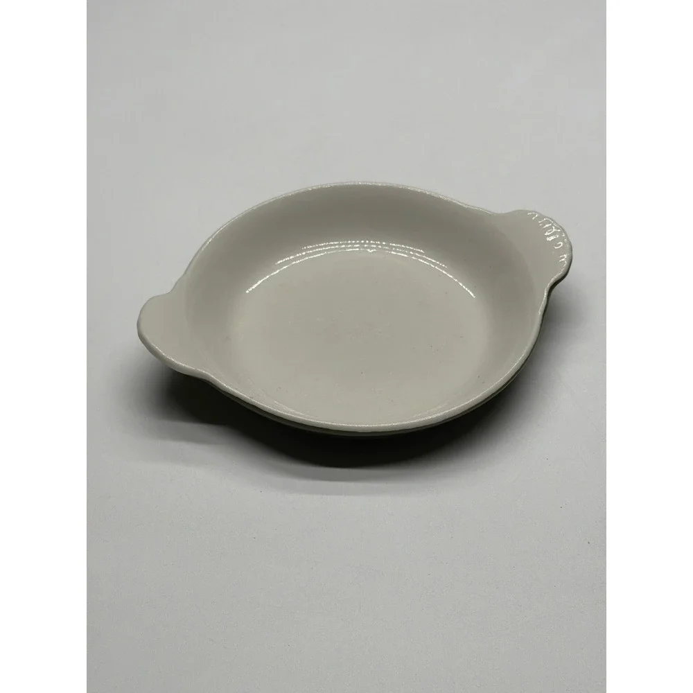 Hall China‎ USA 433 Olive Green Oval Baking Dish Casserole Dish